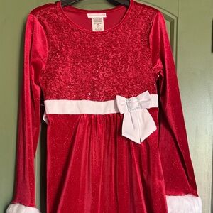 Bonnie Jean Red Sequin Dress